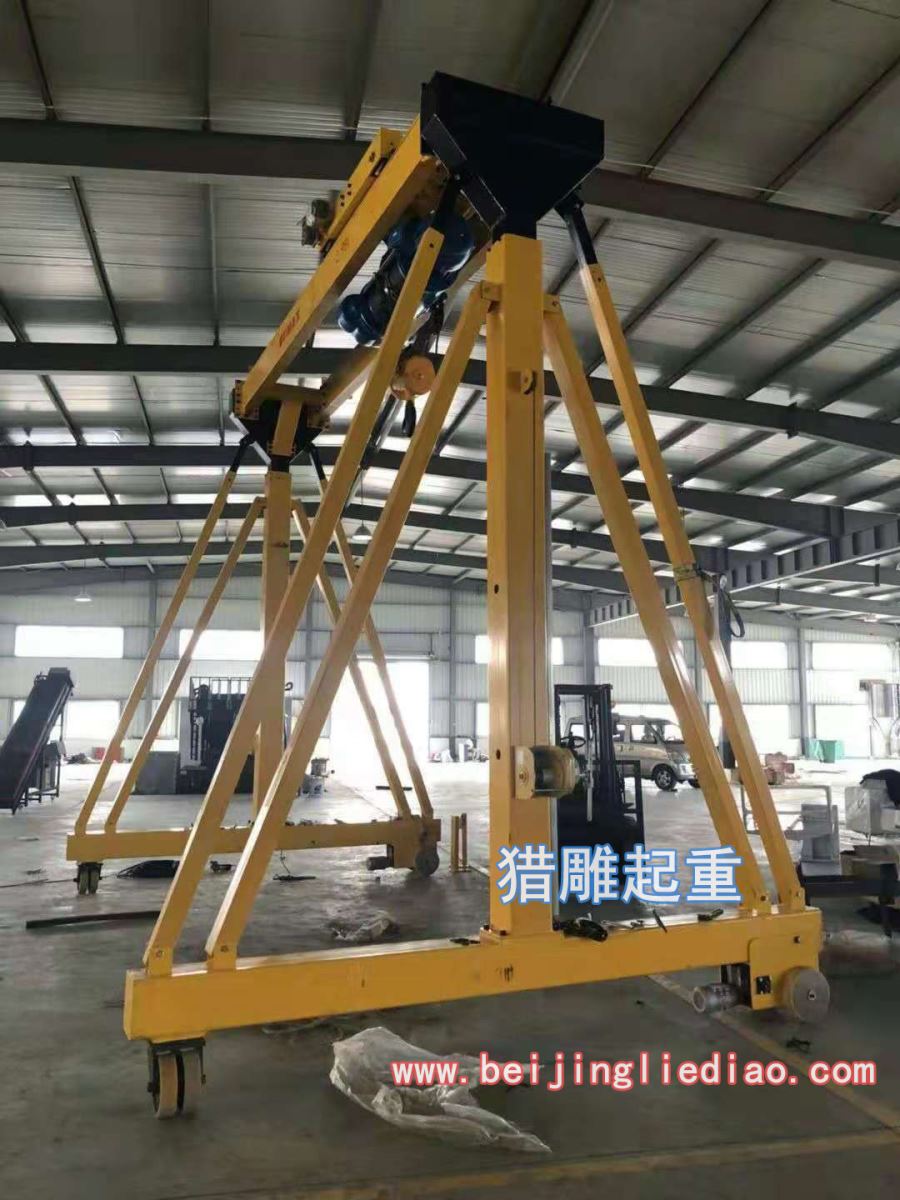 雙梁無(wú)軌電動(dòng)移動(dòng)龍門(mén)吊