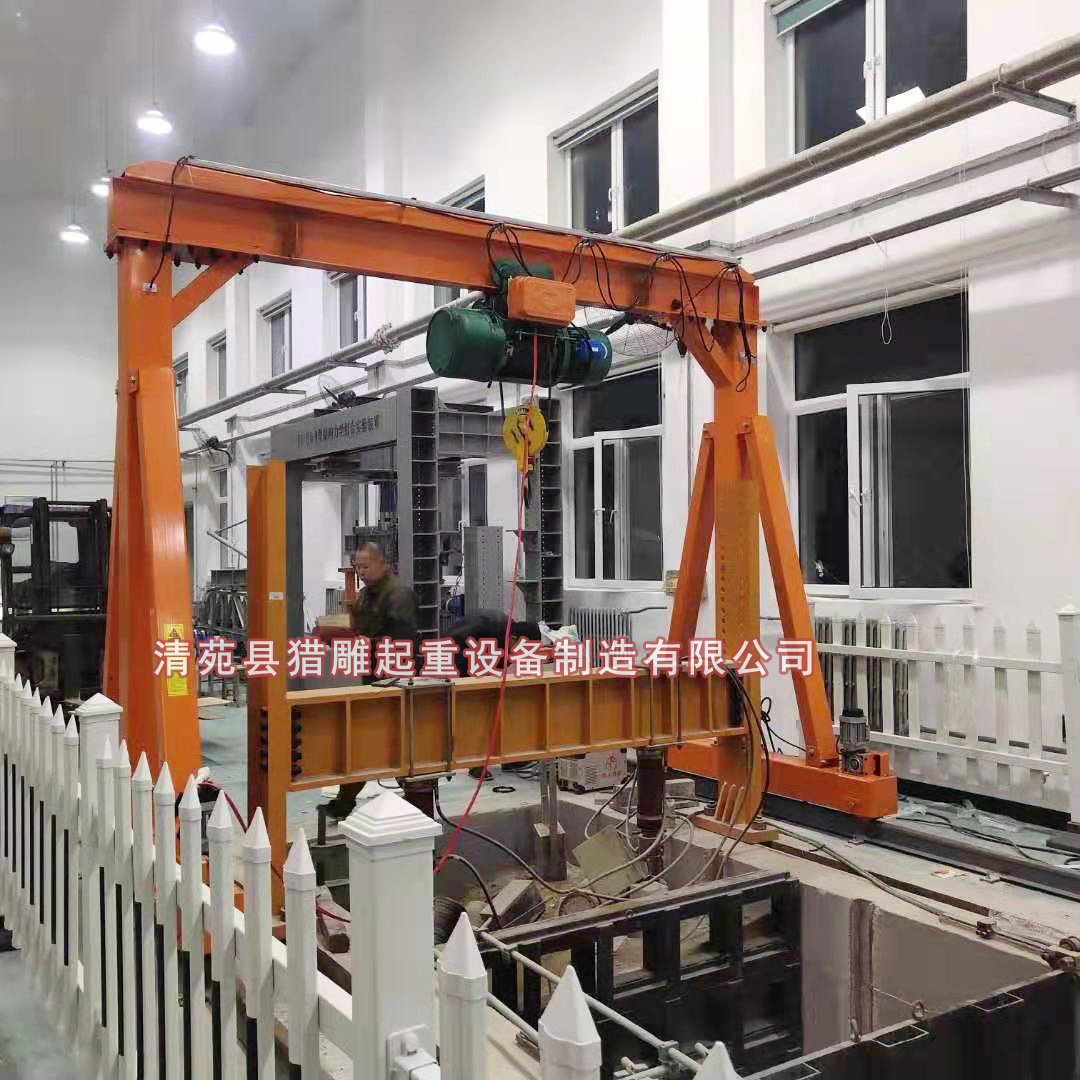 電動(dòng)龍門吊搭配油性鋼絲繩